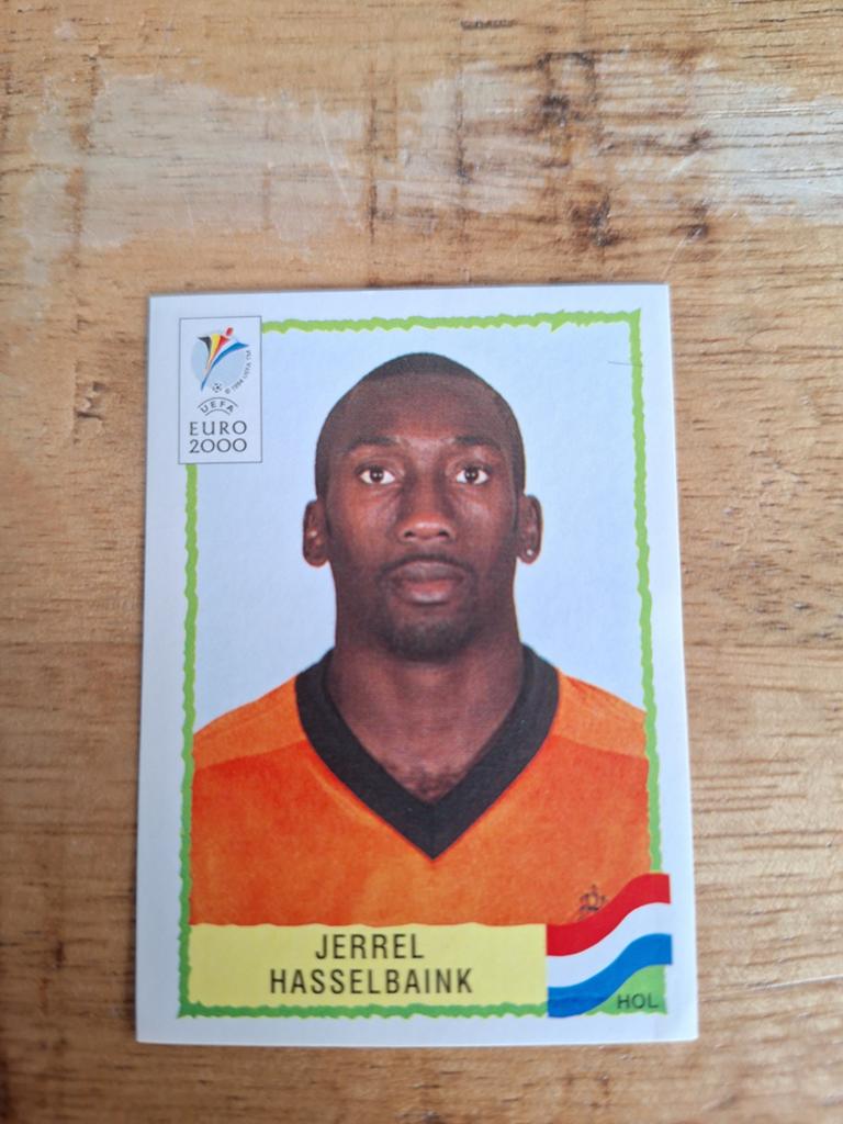 Voetbalplaatje panini euro 2000, Ophalen of Verzenden, Zo goed als nieuw, Buitenlandse clubs, Poster, Plaatje of Sticker