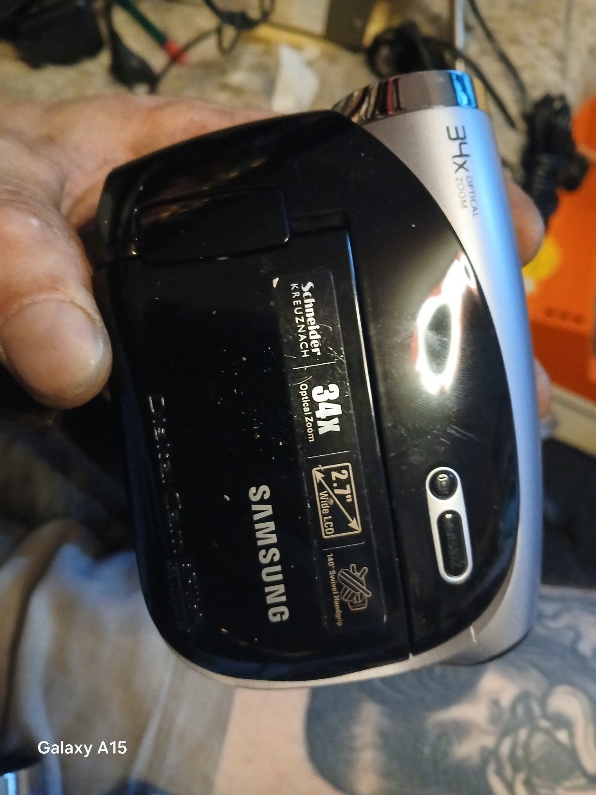 Samsung Camcorder met 34x optische zoom, Audio, Tv en Foto, Ophalen