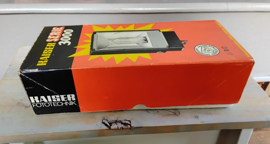 Vintage halogeenlamp 1000 watt - Kaiser 3000 series, Ophalen of Verzenden