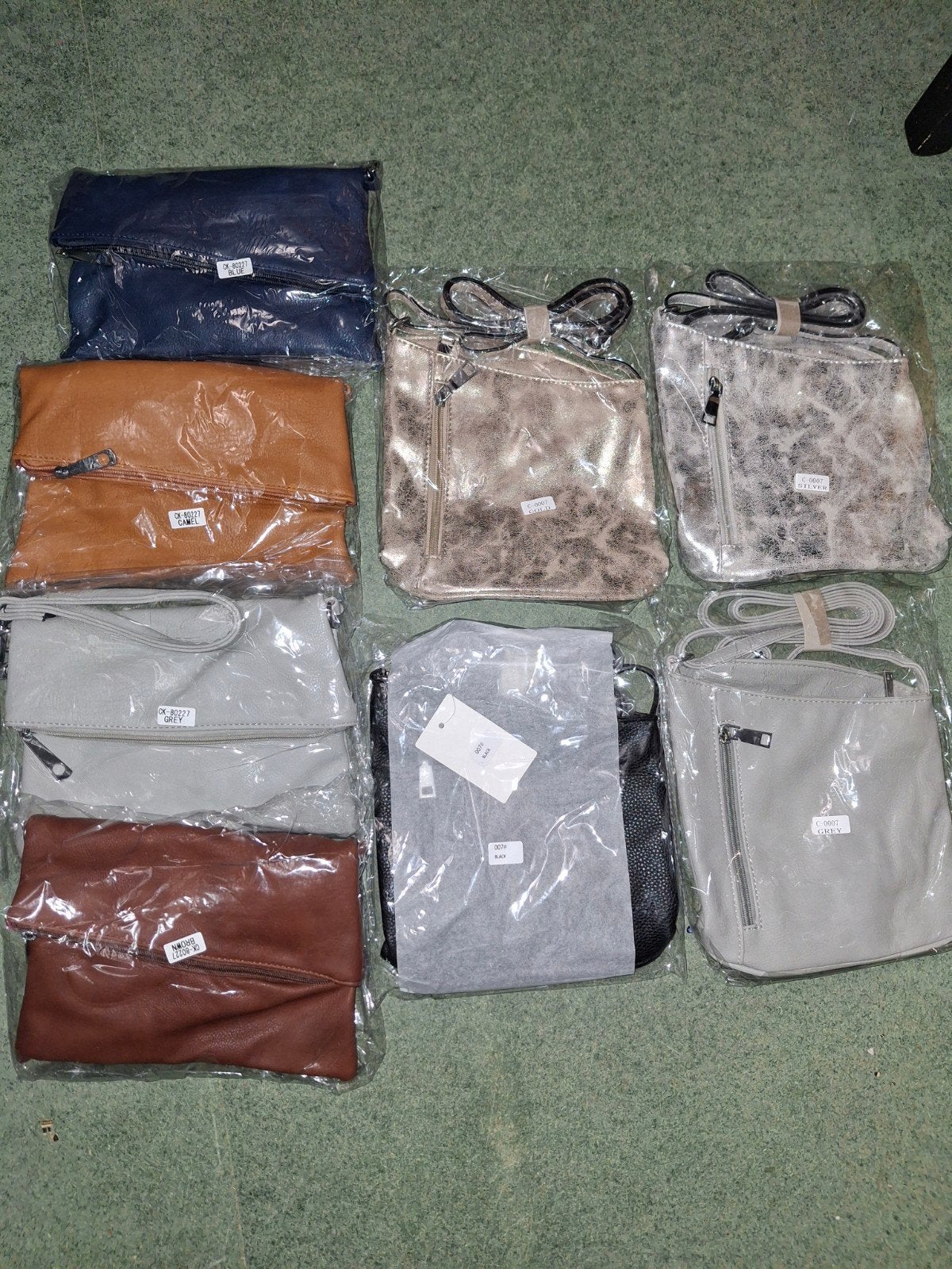 Partij damestassen 8 stuks., Ophalen of Verzenden, Nieuw, Overige kleuren, Overige typen