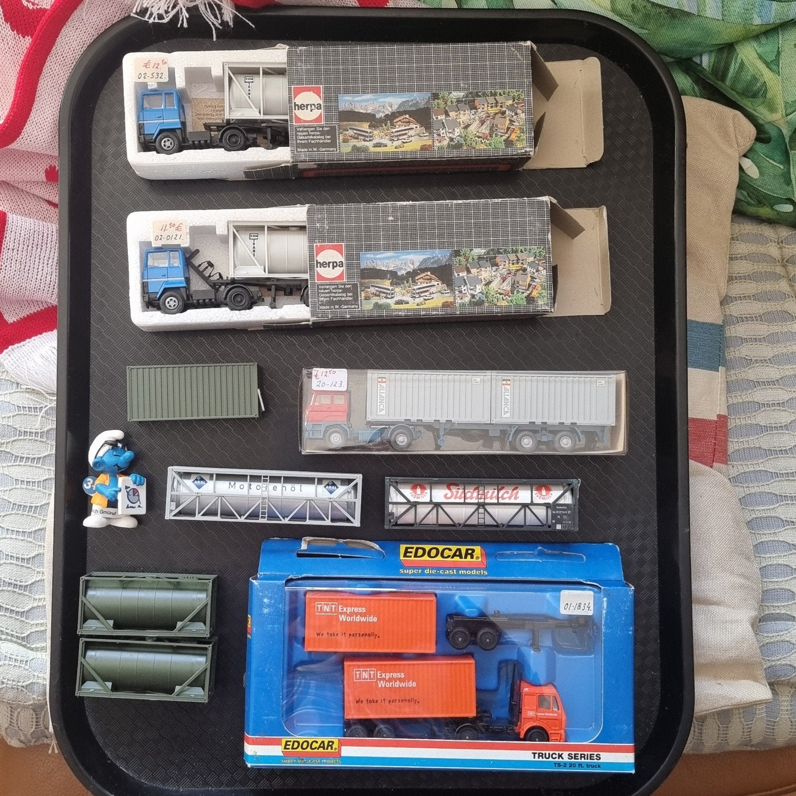 CONHTAINER DIVERSEN 1:87-H0 + EFSI, Ophalen of Verzenden, Overige merken