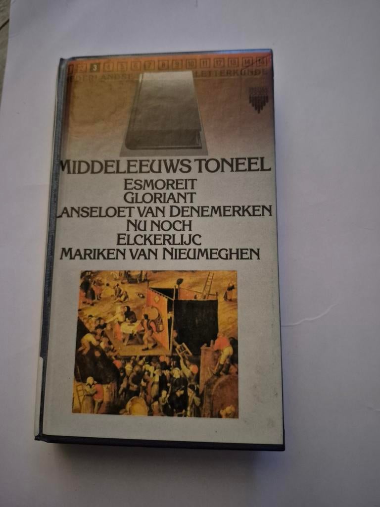 Middeleeuws Toneel - Esmoreit, Gloriant, Lanseloet,, Boeken, Literatuur, Gelezen, Nederland, Ophalen of Verzenden