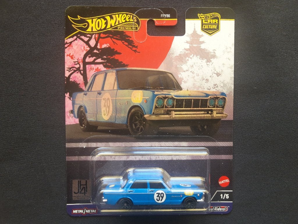 Hotwheels Premium Prince Skyline GT blauw, Ophalen of Verzenden, Zo goed als nieuw, Auto