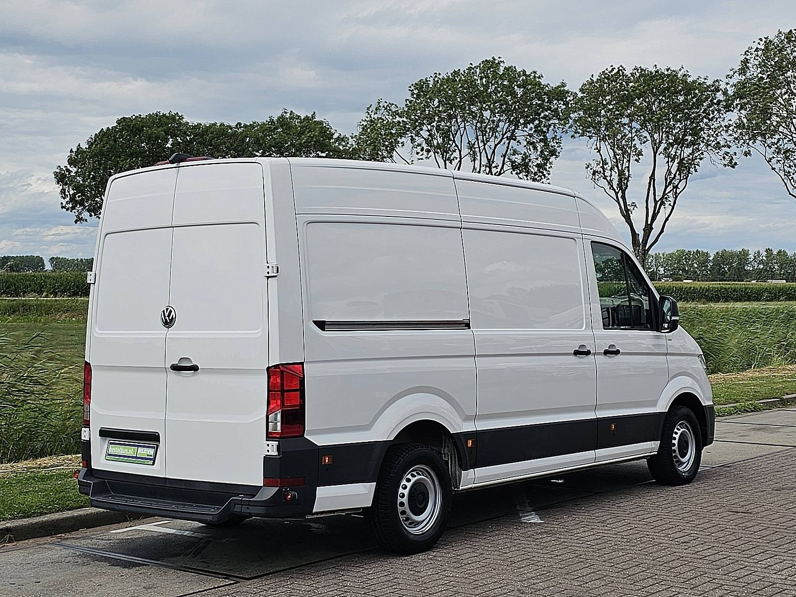 VOLKSWAGEN CRAFTER 2.0 l3h3 led automaat ac, Auto's, Bestelauto's, Gebruikt, Euro 6, Volkswagen, Wit