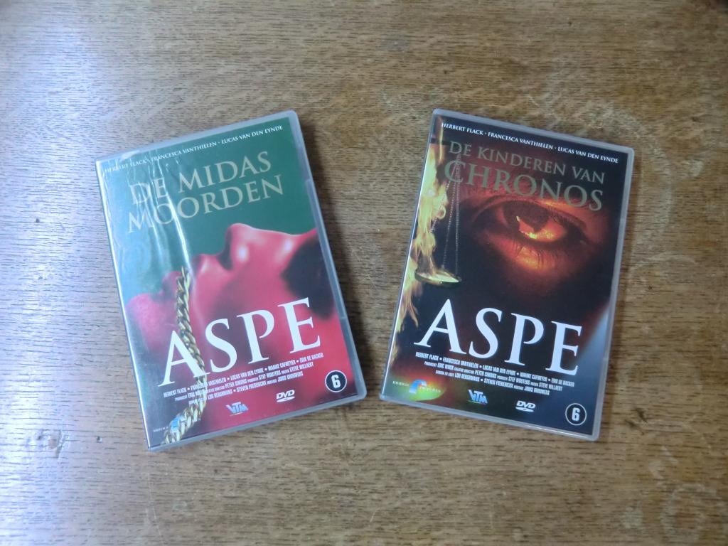 Aspe: 2 x dvd, Vanaf 6 jaar, Ophalen of Verzenden, Gebruikt, Actie en Avontuur