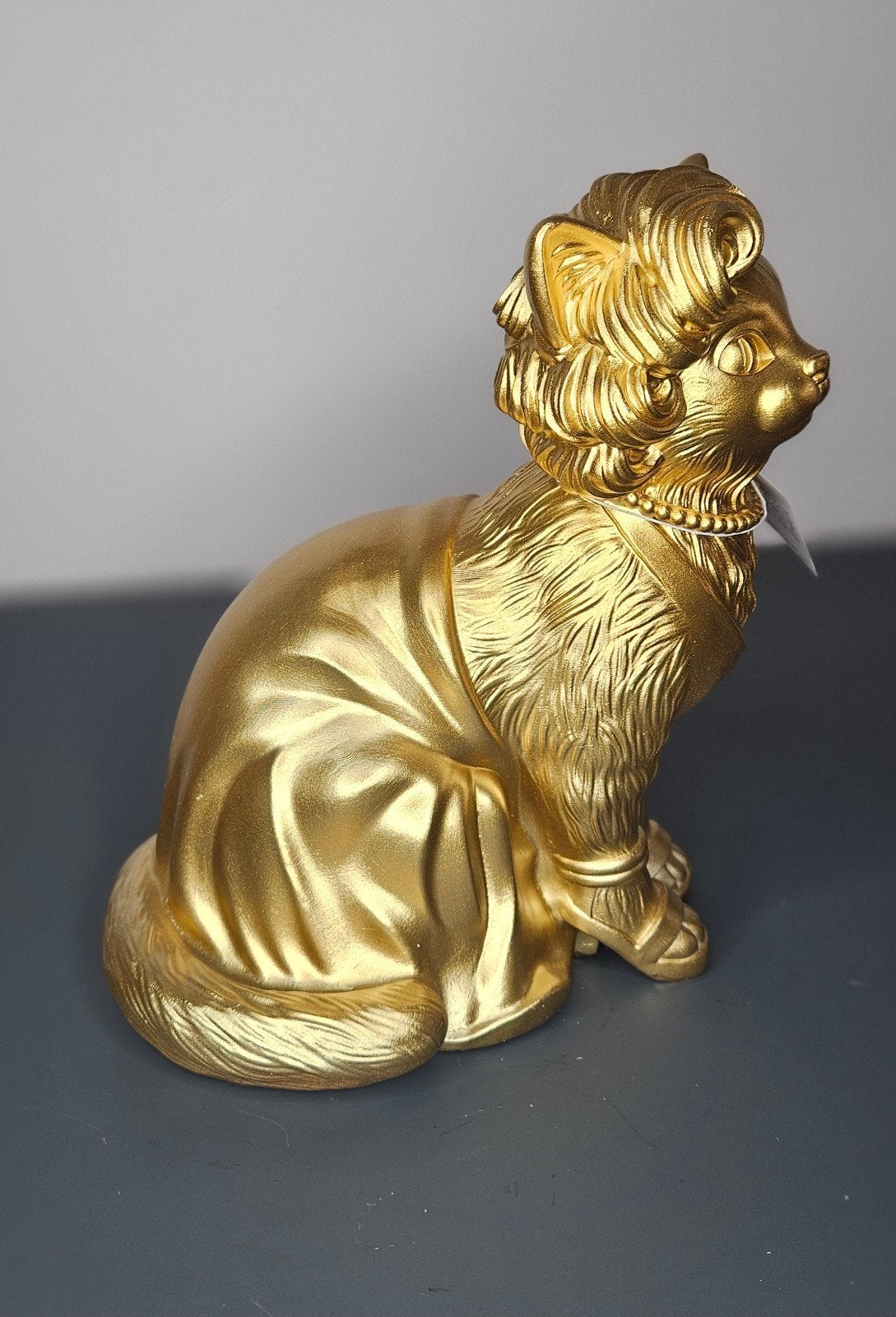 Beeldje kat "Monroe" H.25cm, Ophalen of Verzenden, Nieuw, Dier