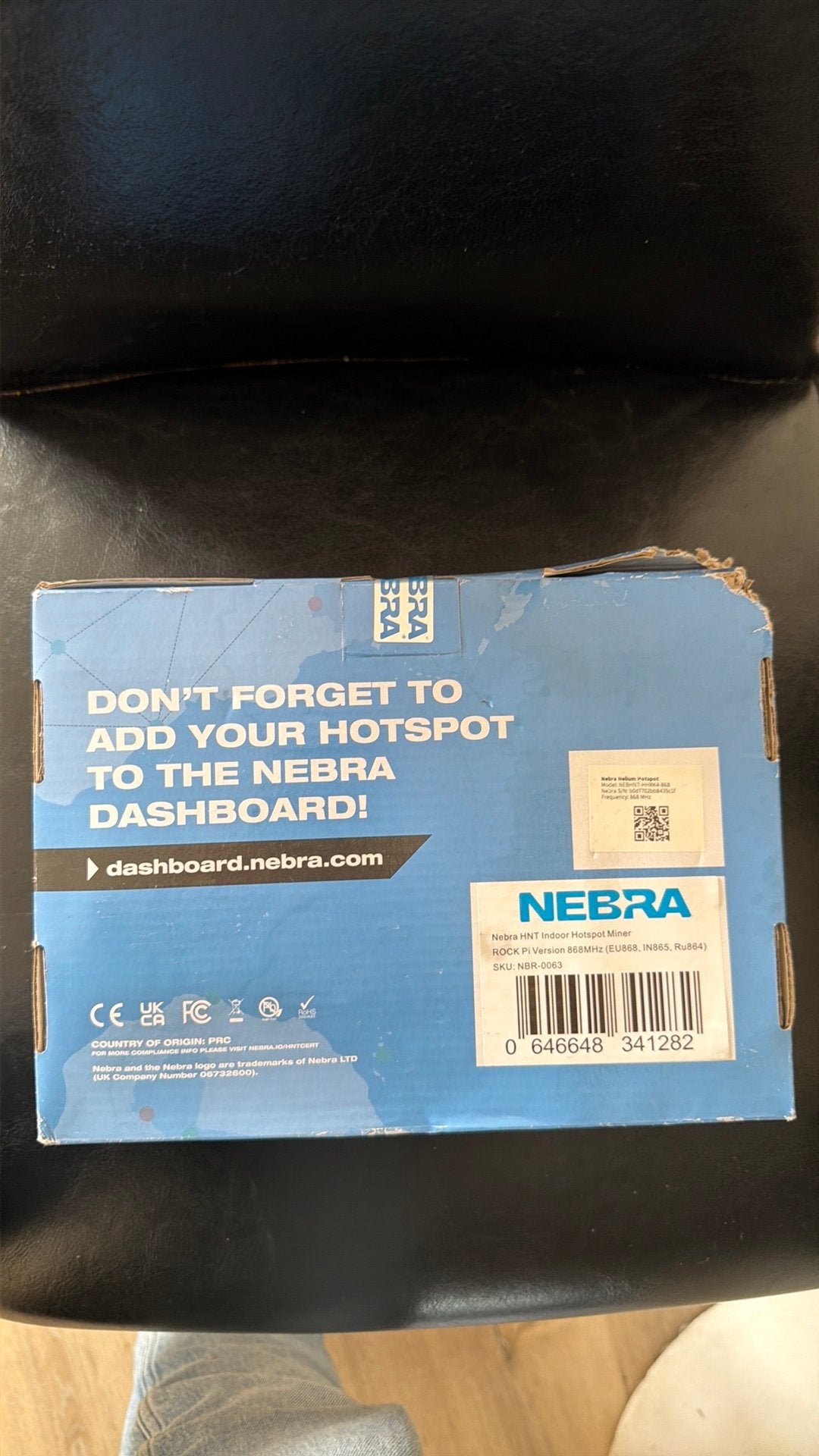 Nebra hotspot miner, Ophalen, Zo goed als nieuw
