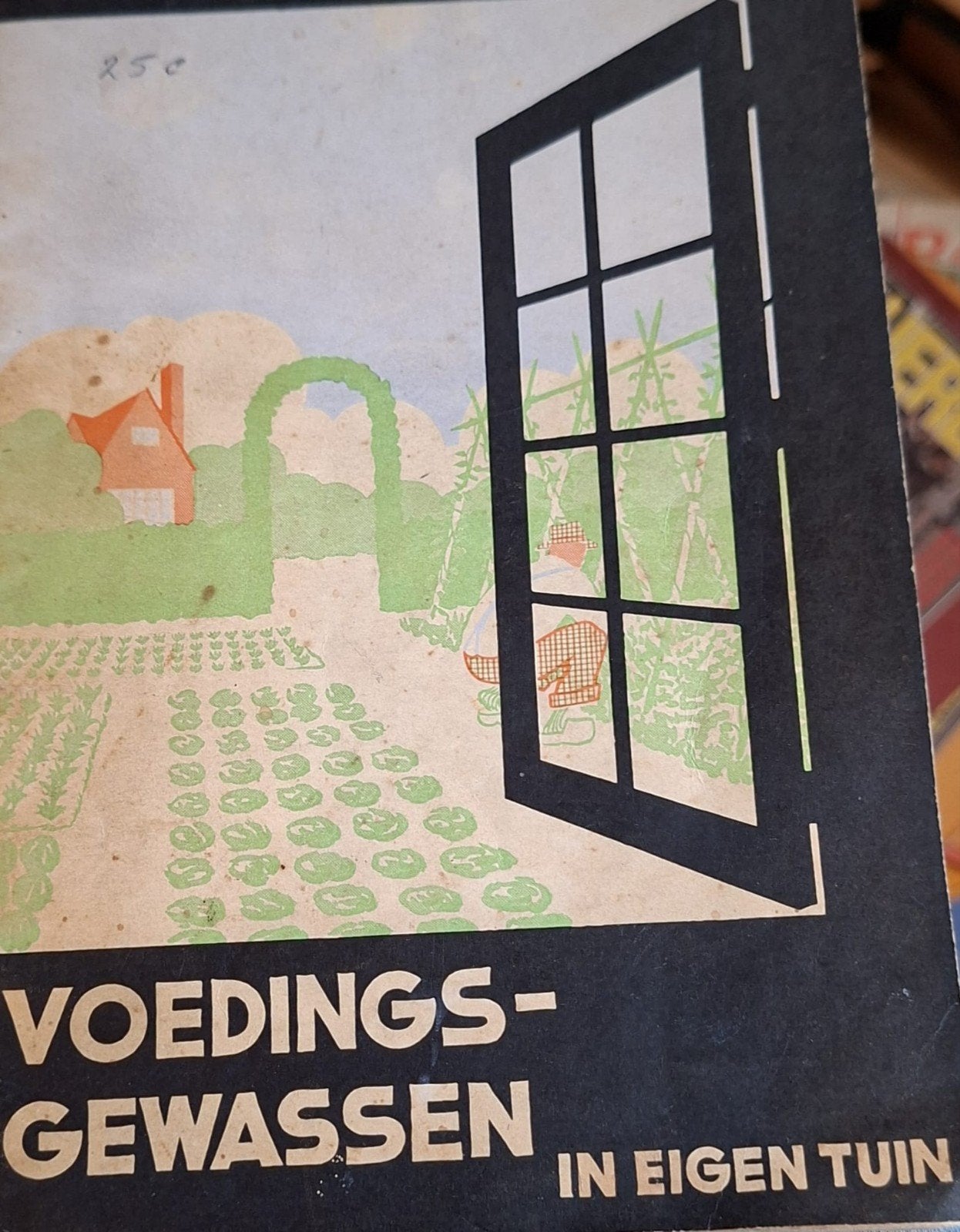 Voedingsgewassen in Eigen Tuin - Oorlogseditie 1942, Boeken, Wonen en Tuinieren, Ophalen of Verzenden, Gelezen, Directie van den Landbouw, Tuinbouwvoorlichtingsdienst