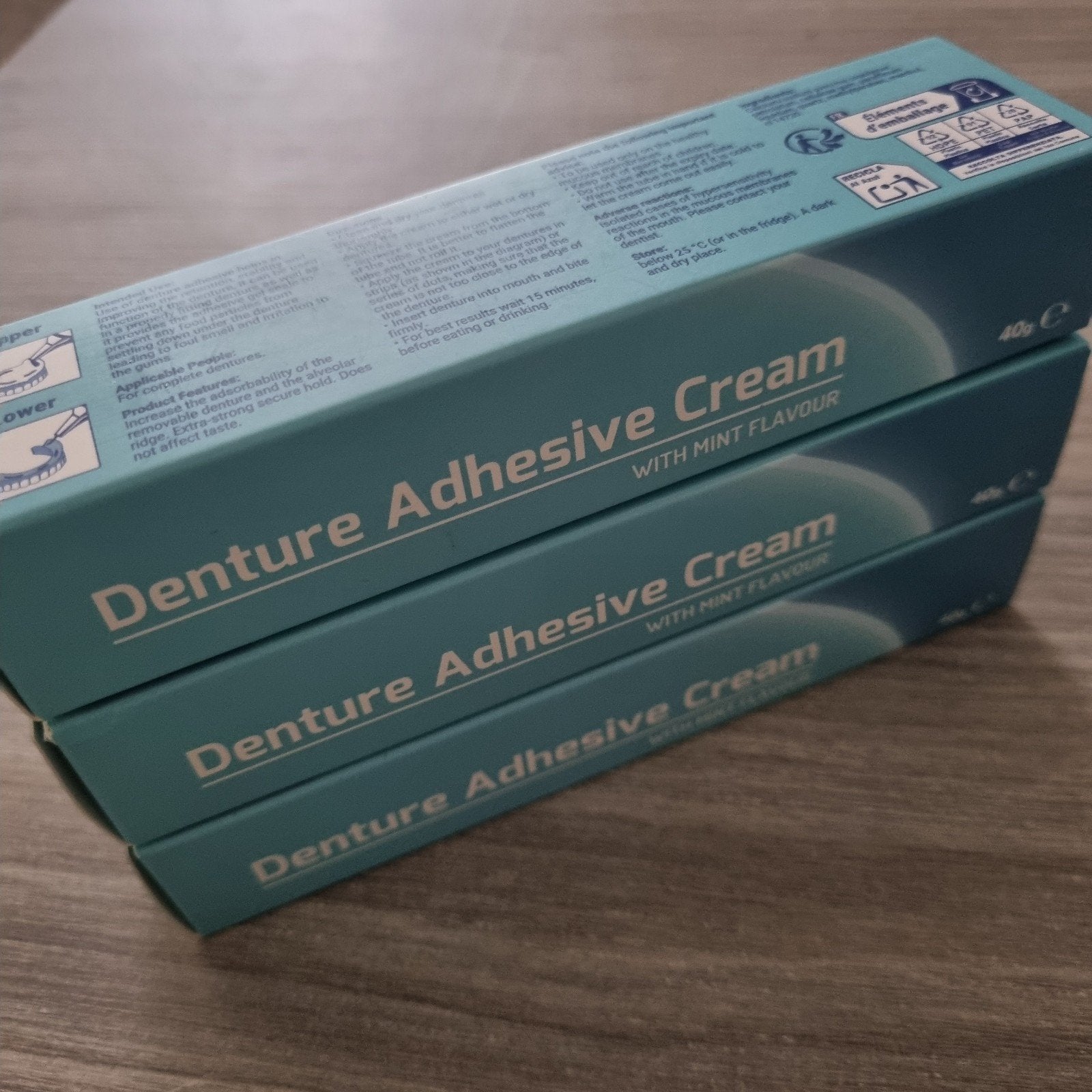 3 tubes Rident kleefpasta voor gebit - Nergens goedkoper!, Ophalen of Verzenden