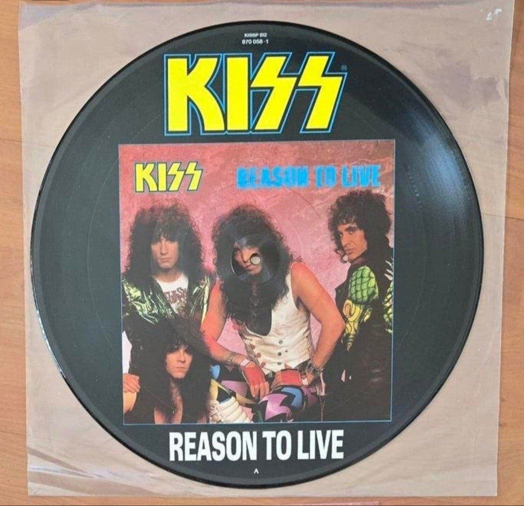 KISS PICTURE DISC, Overige genres, Beschermende buitenhoes, Ophalen of Verzenden, Zo goed als nieuw