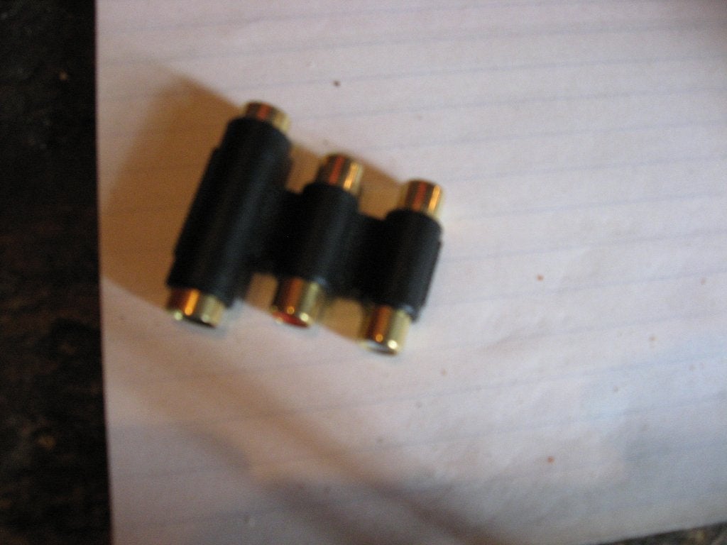S-VHS kontra steker + 2x Tulp kontra steke, Ophalen of Verzenden, Nieuw, Minder dan 2 meter, Overige kabels