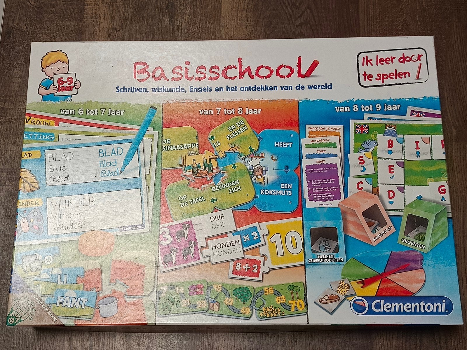 Clementoni basisschool 6-9 jaar, Ophalen, Nieuw, Taal en Lezen