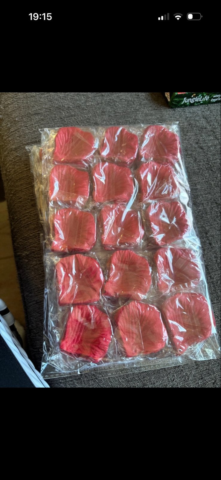 40 zakjes rozenblaadjes - Nieuw - Feestversiering, Ophalen of Verzenden, Nieuw, Versiering, Geboorte of Huwelijk
