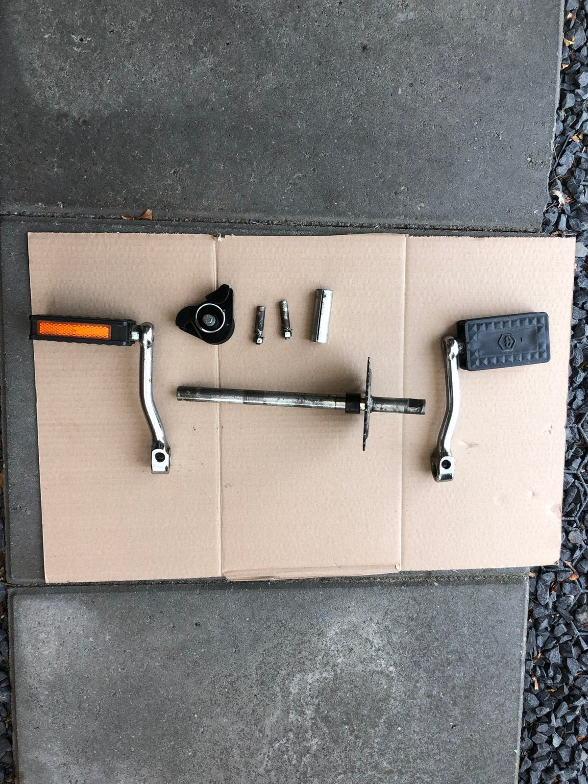 Trapas-set Vespa SI,Citta,Bravo,Ciao, Grillo, Fietsen en Brommers, Ophalen of Verzenden, Gebruikt, Overige typen