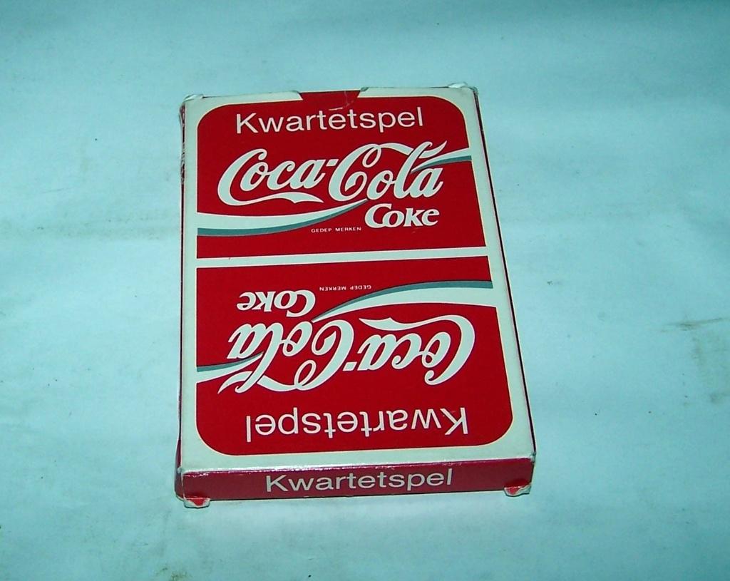 Vintage Coca-Cola kwartetspel. Izgs., Ophalen of Verzenden, Zo goed als nieuw, Kwartet(ten)