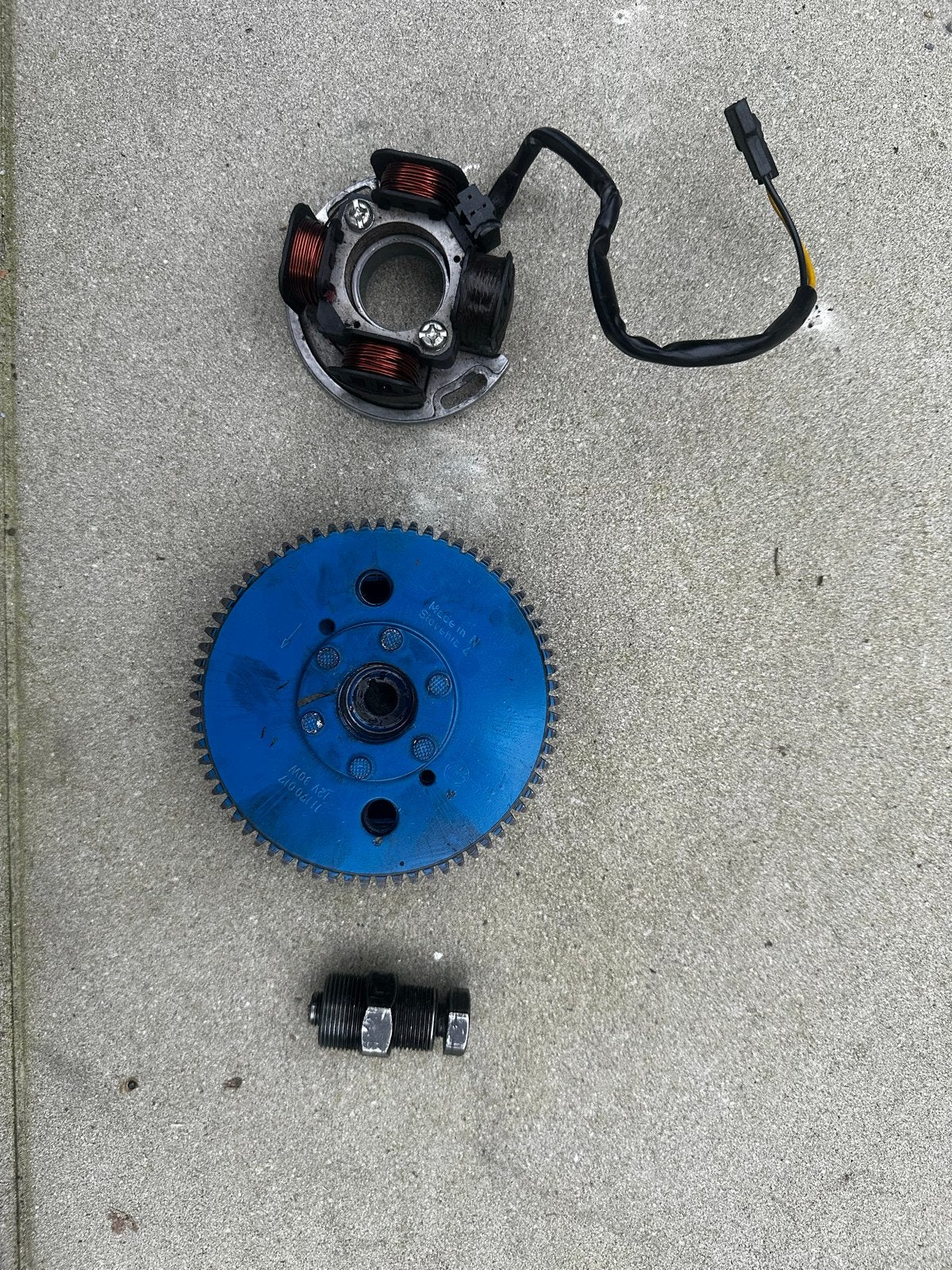 Tomos Onsteking en Vliegwiel + Vliegwiel Trekker, Fietsen en Brommers, Ophalen of Verzenden, Zo goed als nieuw, Overige typen