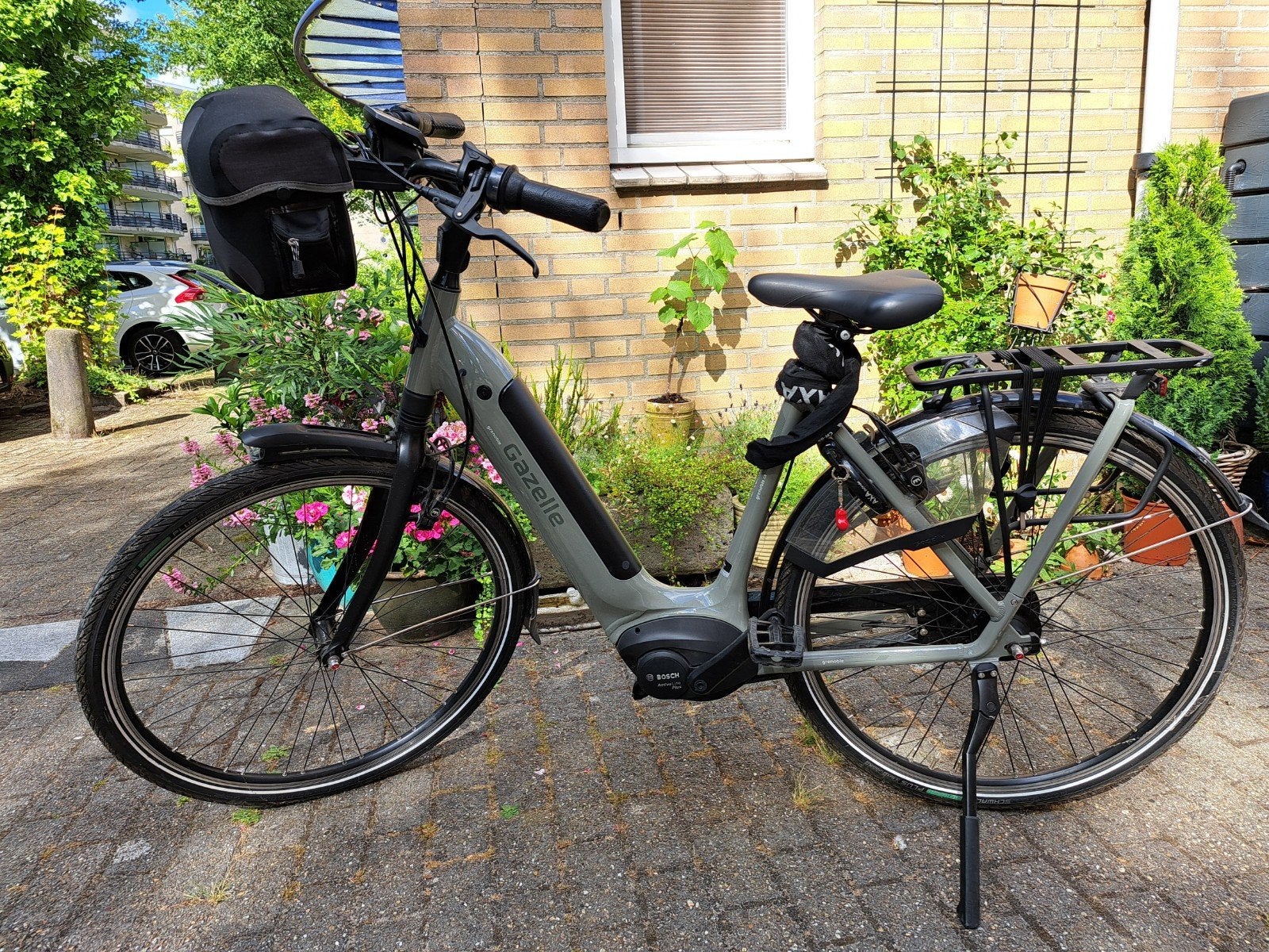 Gazelle Grenoble C8 HMB E-bike - Bosch Active Line Plus, 51 tot 55 cm, Ophalen, Zo goed als nieuw, Gazelle