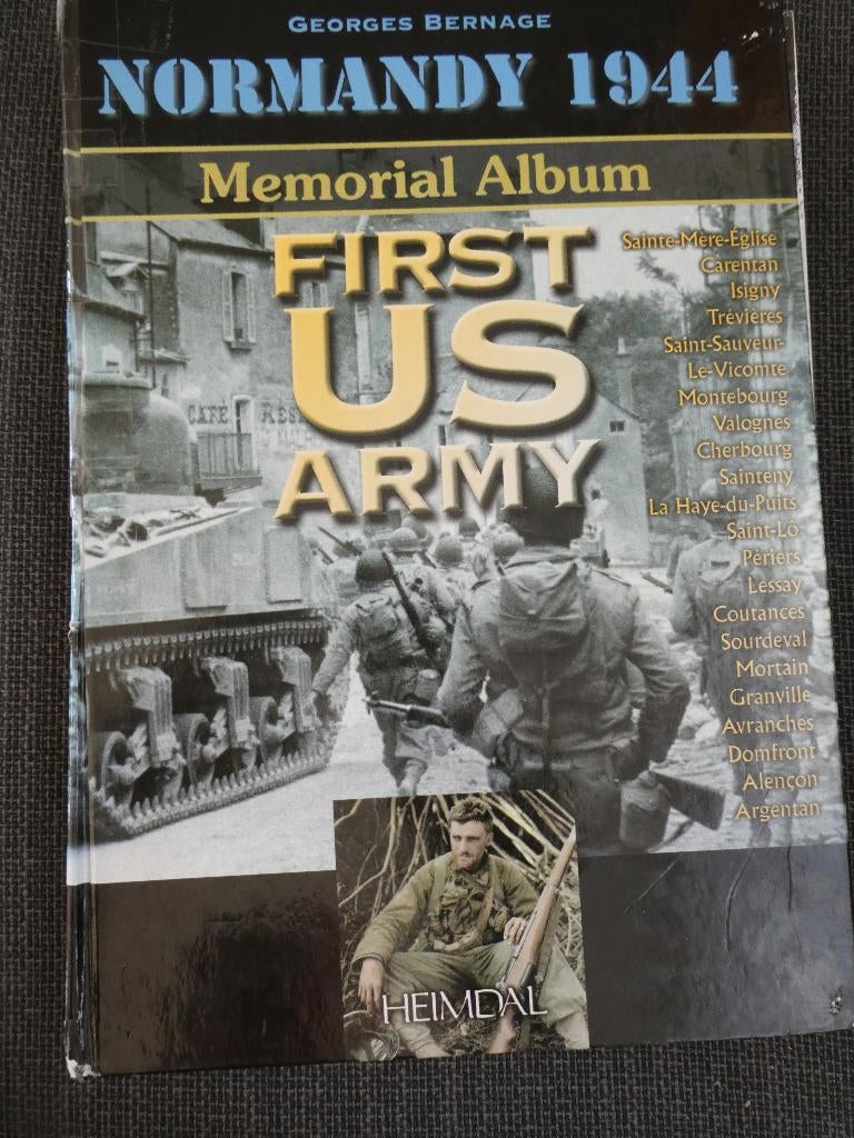 Normandy 1944, First US Army - Memorial album Heimdal, Ophalen of Verzenden, Landmacht, Amerika, Boek of Tijdschrift