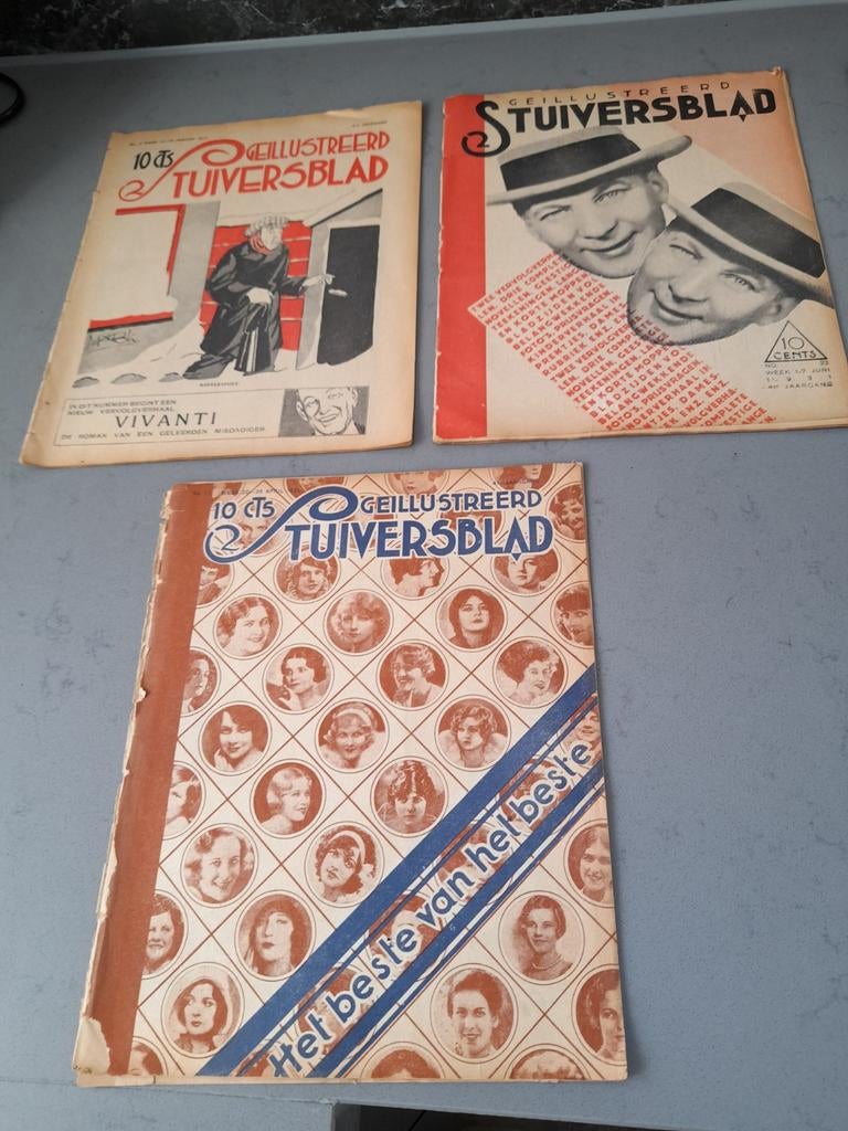 Geïllustreerd Stuiversblad 1931 Vintage Tijdschriften, Ophalen of Verzenden, Gelezen, Overige typen