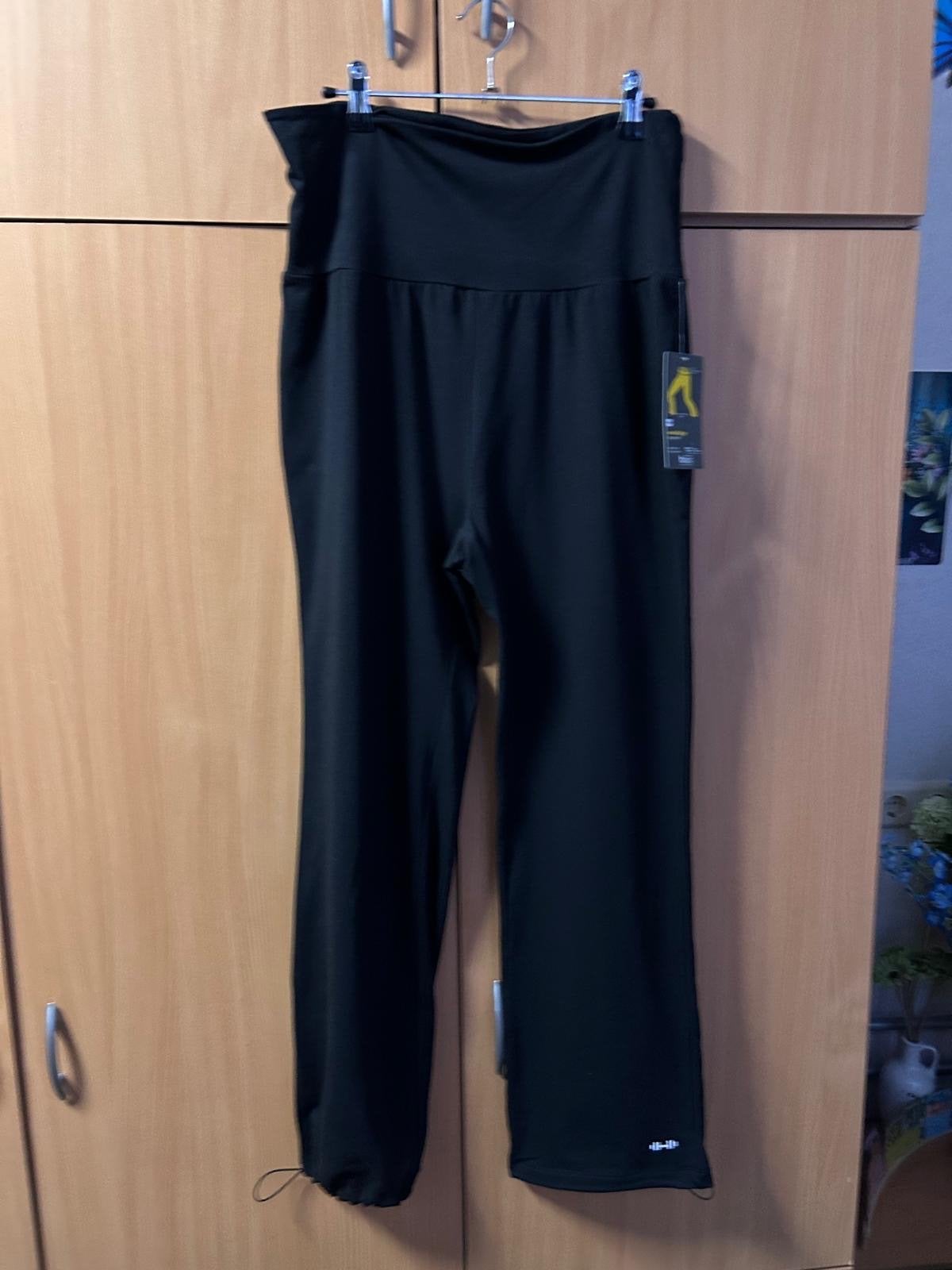 Nieuwe HEMA veelzijdige yogabroek - Maat L, Kleding | Dames, Zwart, Maat 42/44 (L), Nieuw, Ophalen of Verzenden