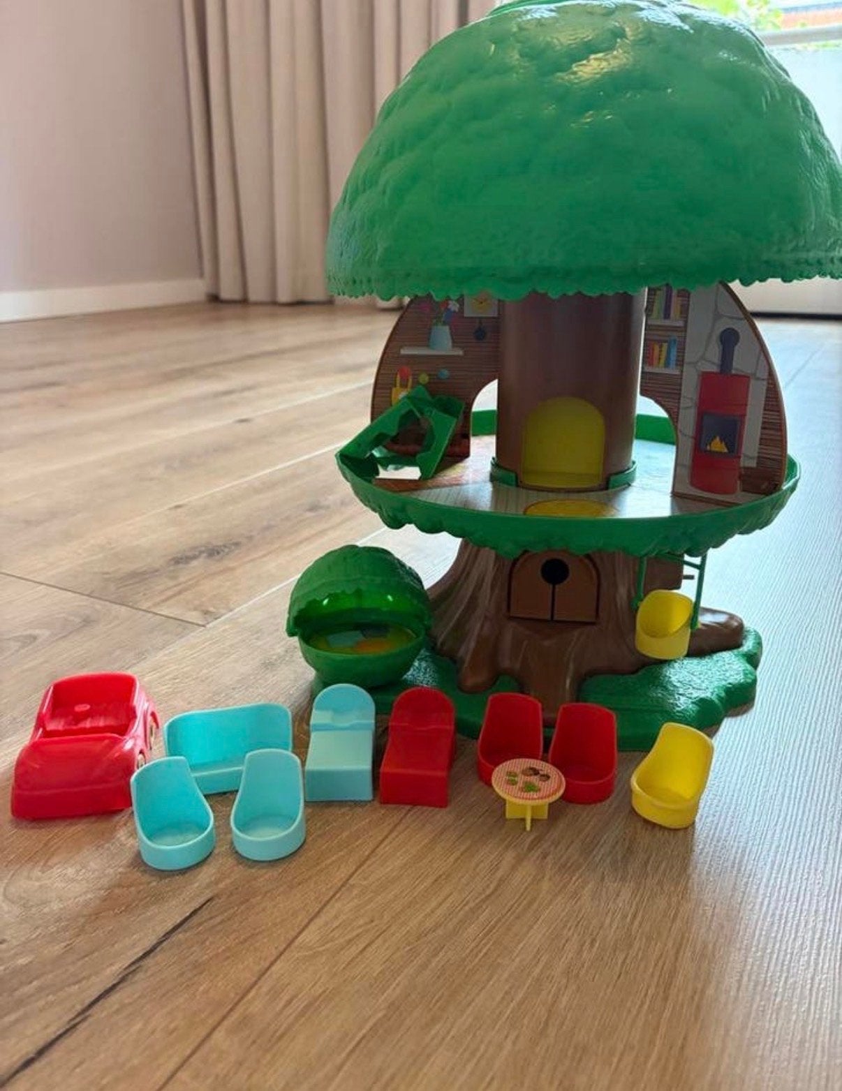 Magische speelboom Klorofil met meubeltjes, Ophalen, Gebruikt, Jongen of Meisje