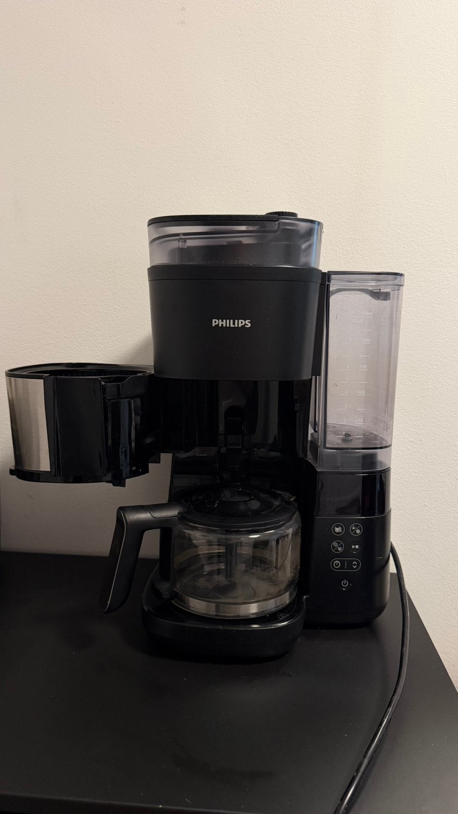 Philips All-in-1 Brew koffiemachine (bonenmaler), Witgoed en Apparatuur, Koffiezetapparaten, 10 kopjes of meer, Ophalen, Zo goed als nieuw