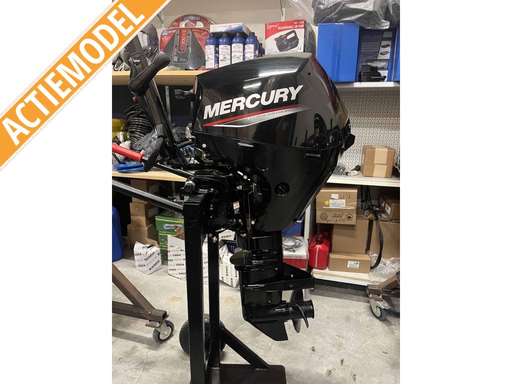Buitenboordmotor Mercury 15Pk kortstaart knuppel BJ2023 4T