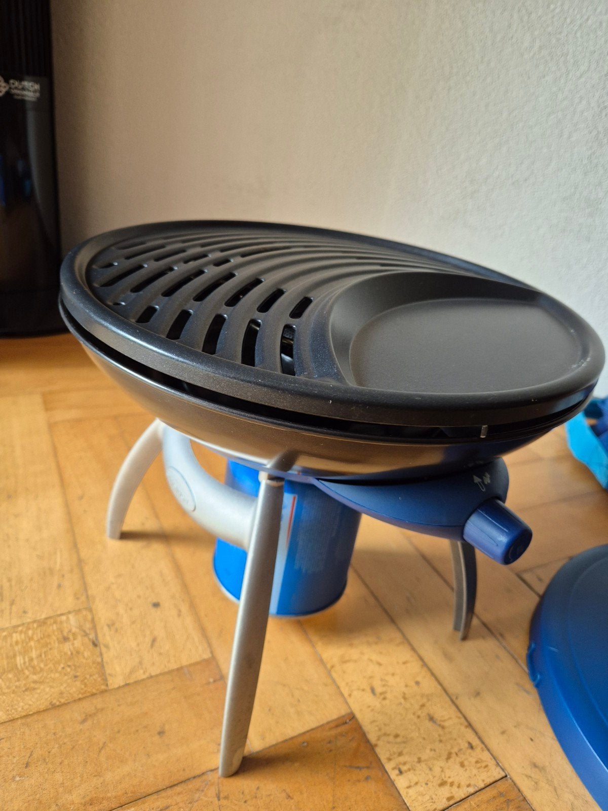 Campingaz Party Grill, met tas en cartouche. Zgan., Ophalen, Zo goed als nieuw, Campingaz