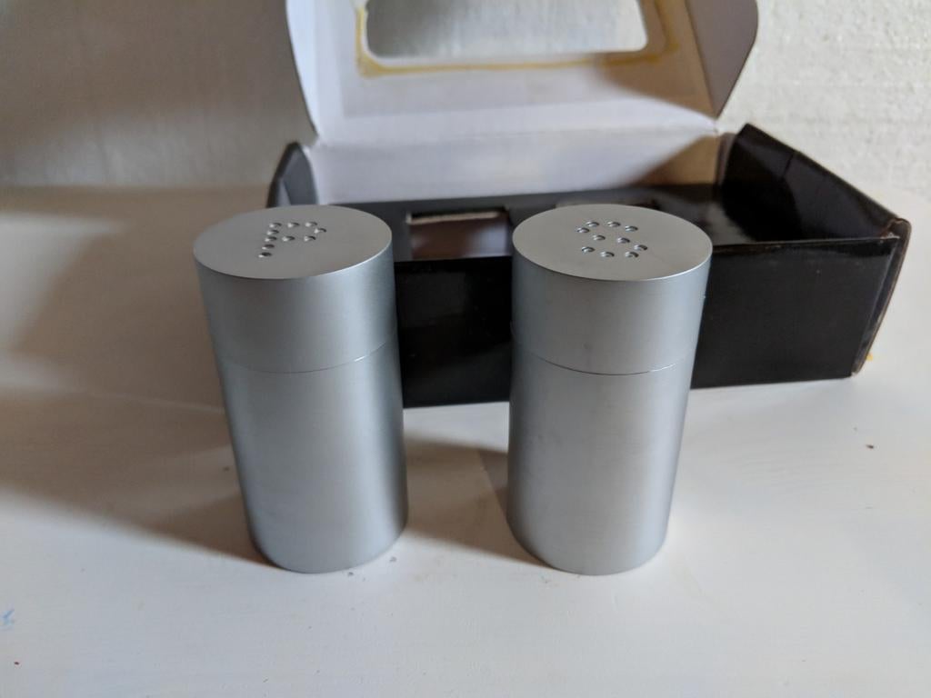 Peper en zout setje nieuw geen rvs, Ophalen of Verzenden, Nieuw