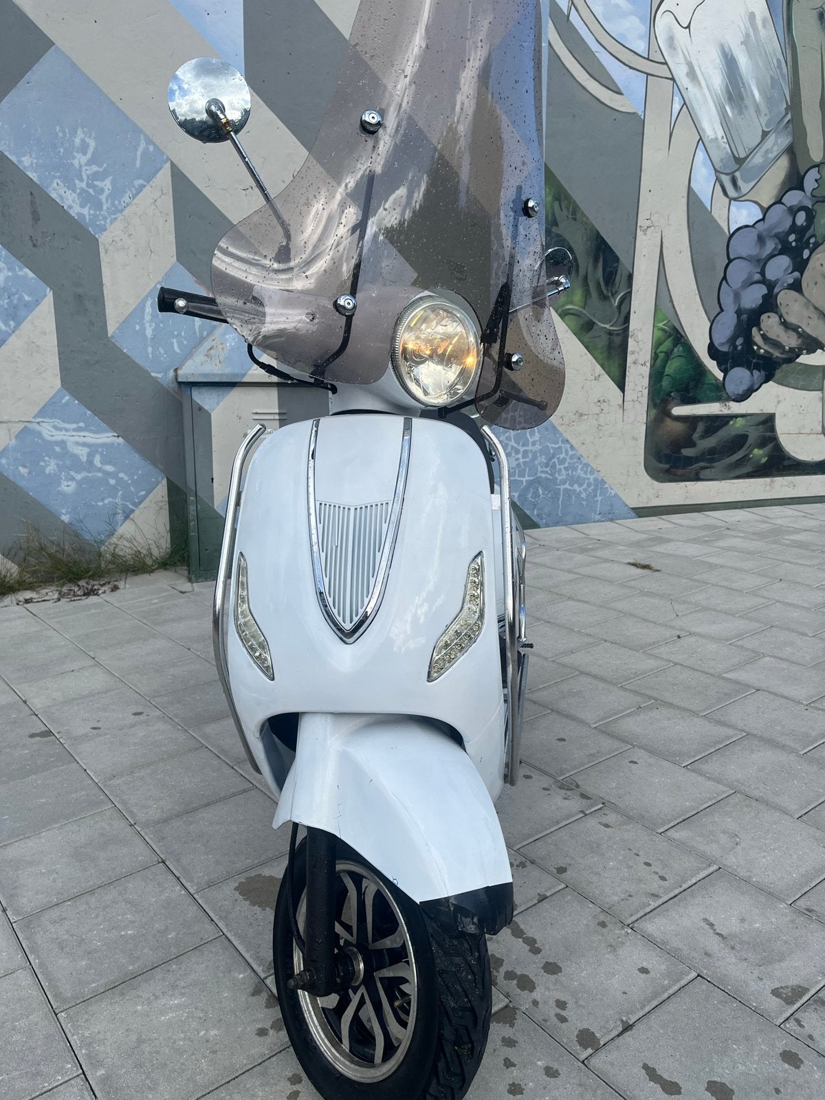 Witte Scooter, Ophalen of Verzenden, Gebruikt, Overige typen, Overige merken