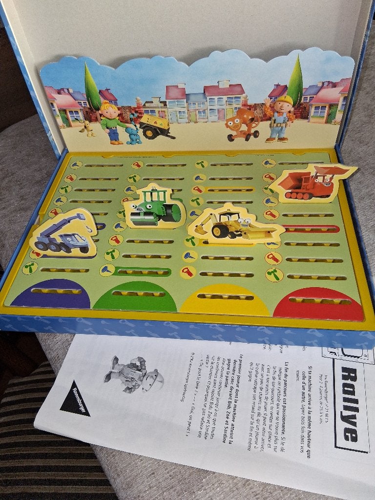 rallyspel Bob de bouwer, Ophalen of Verzenden, Zo goed als nieuw, Rekenen