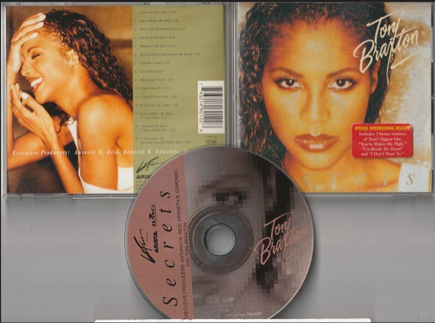 Toni Braxton - Secrets, Ophalen of Verzenden, 1990 - 1999, Gebruikt