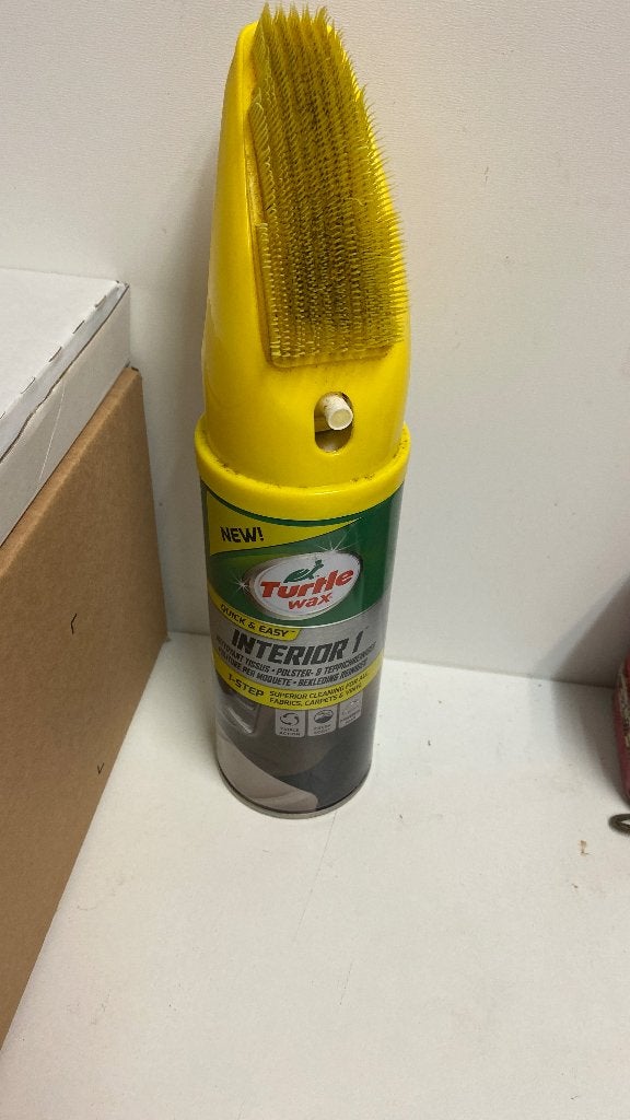 Turtle Wax INTERIOR 1 Bekledingreiniger met borstel, Ophalen of Verzenden