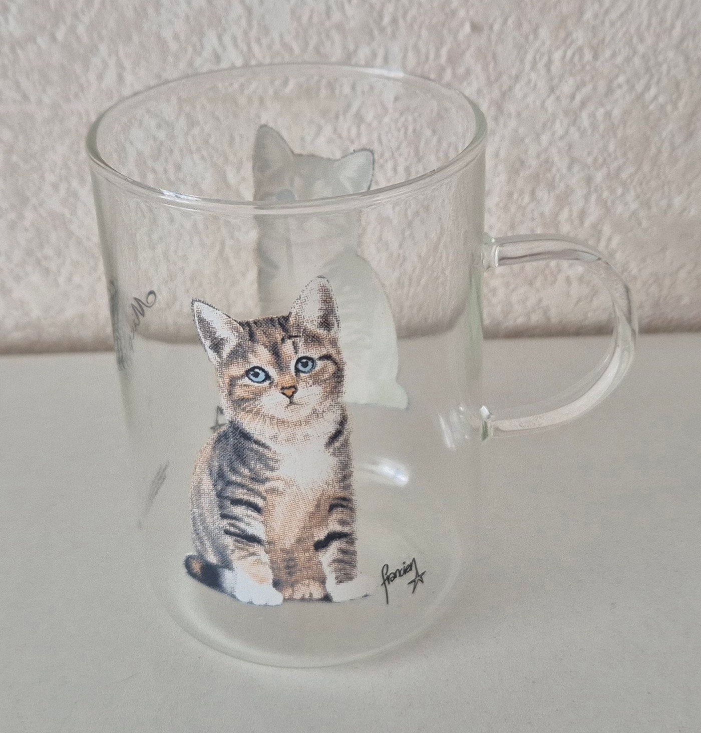 Francien theeglas, Ophalen of Verzenden, Zo goed als nieuw, Glas