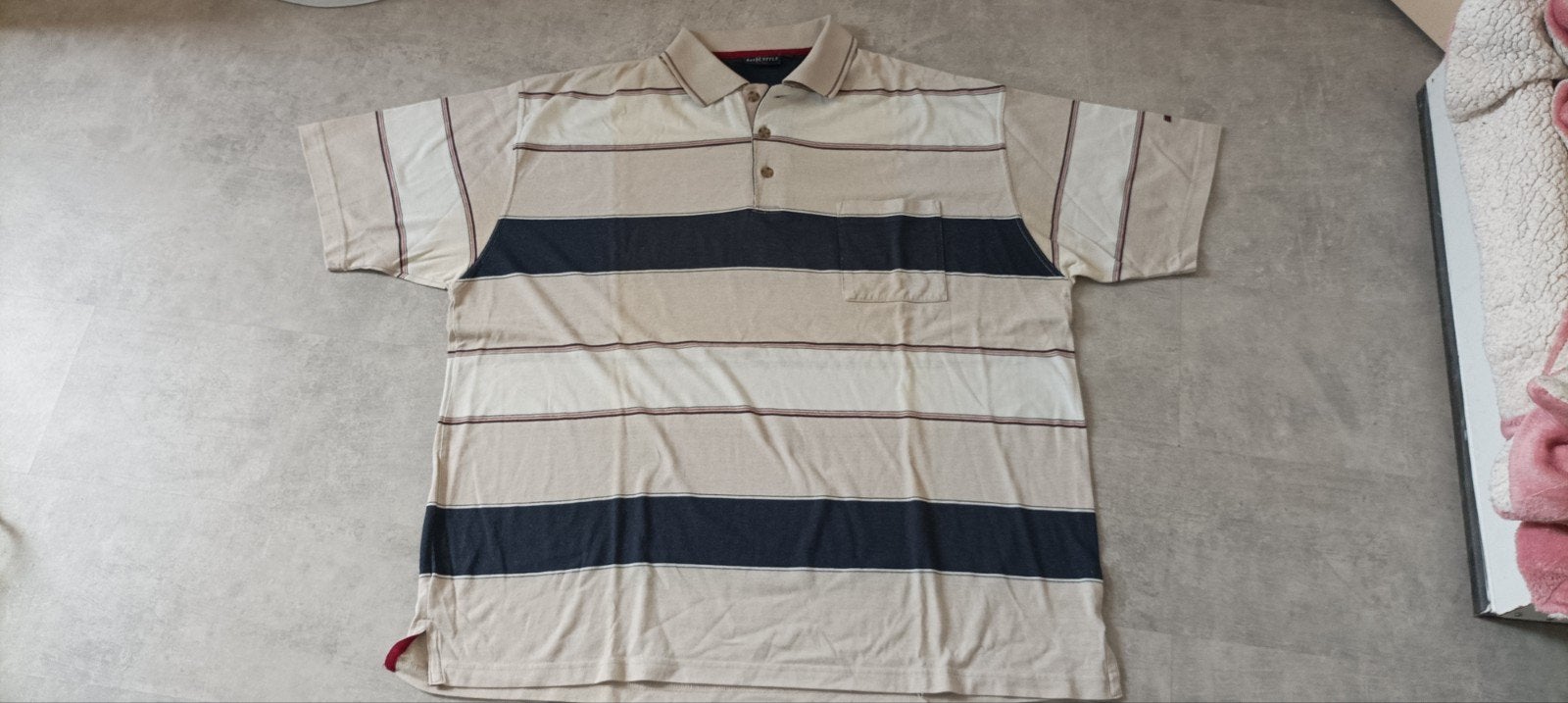 Basic Style Classic Polo Shirt - Maat XXXL, Kleding | Heren, Meerkleurig, Shirt, Ophalen of Verzenden, Gedragen