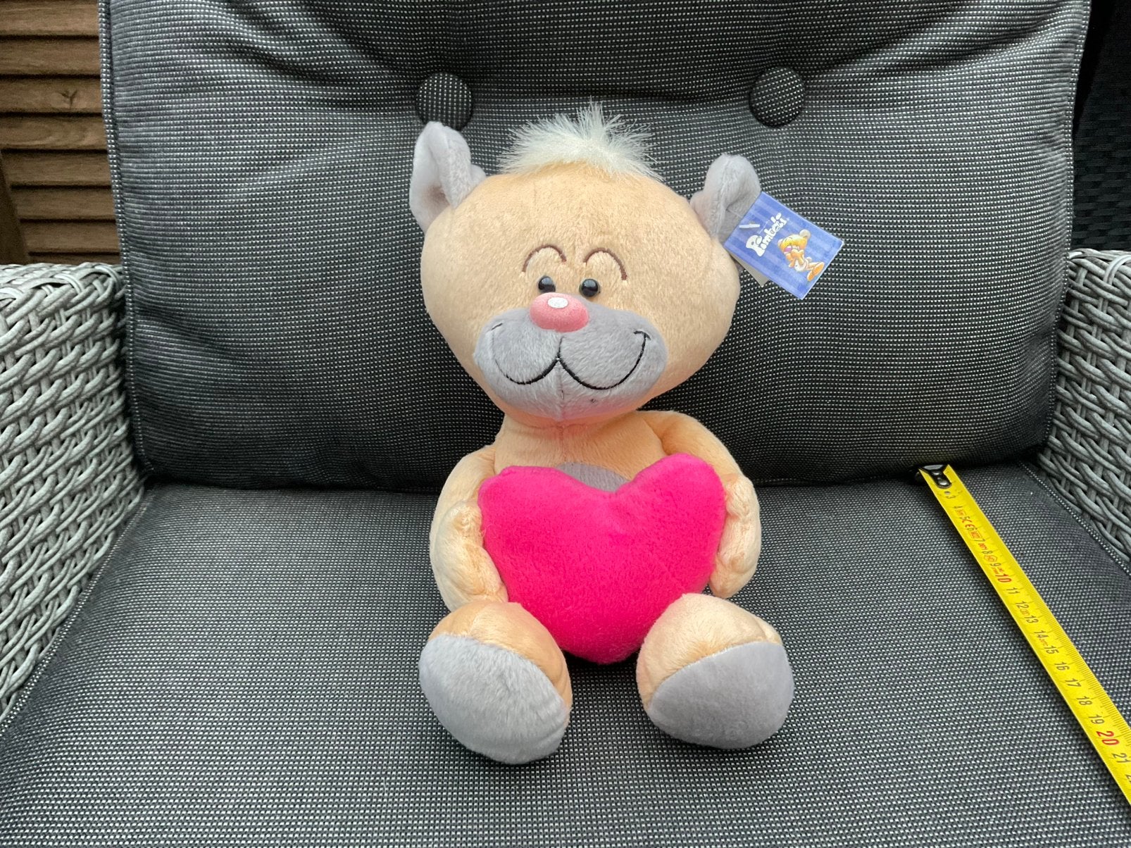 Nieuwe Diddl Pimboli knuffel 30cm met kaartje eraan, Ophalen, Pimboli, Nieuw, Knuffel