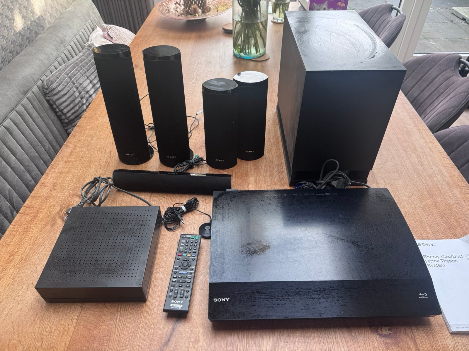 Sony blu-ray Disc/DVD Home Theatre System, Ophalen, Blu-ray-speler, 70 watt of meer, Sony