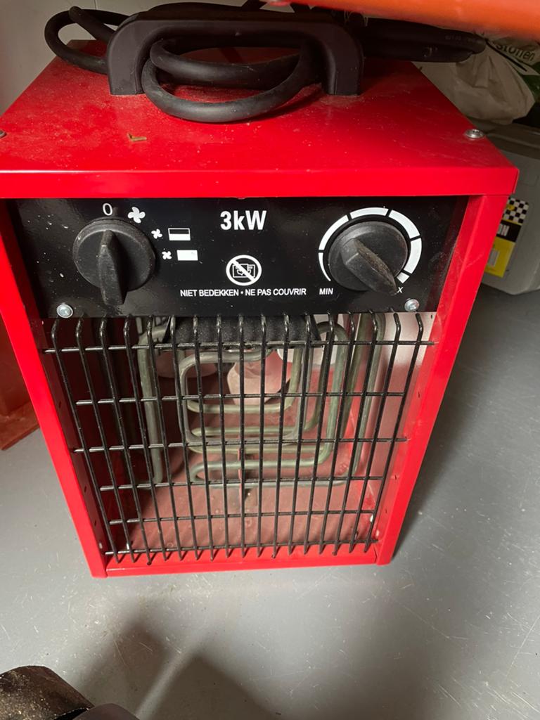 Bouw kachel 3kw, Doe-het-zelf en Verbouw, Verwarming en Radiatoren, Ophalen, Minder dan 60 cm, Kachel, 30 tot 80 cm