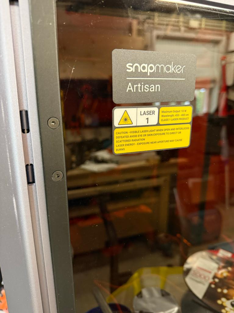 Snapmaker 3d dual head printer/ CNC/Laser, Ophalen, Ingebouwde Wi-Fi, Zo goed als nieuw, Filament
