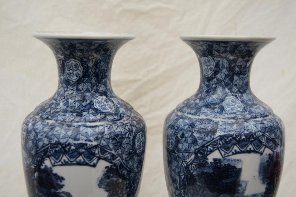 Vazen stel, Antiek en Kunst, Ophalen of Verzenden
