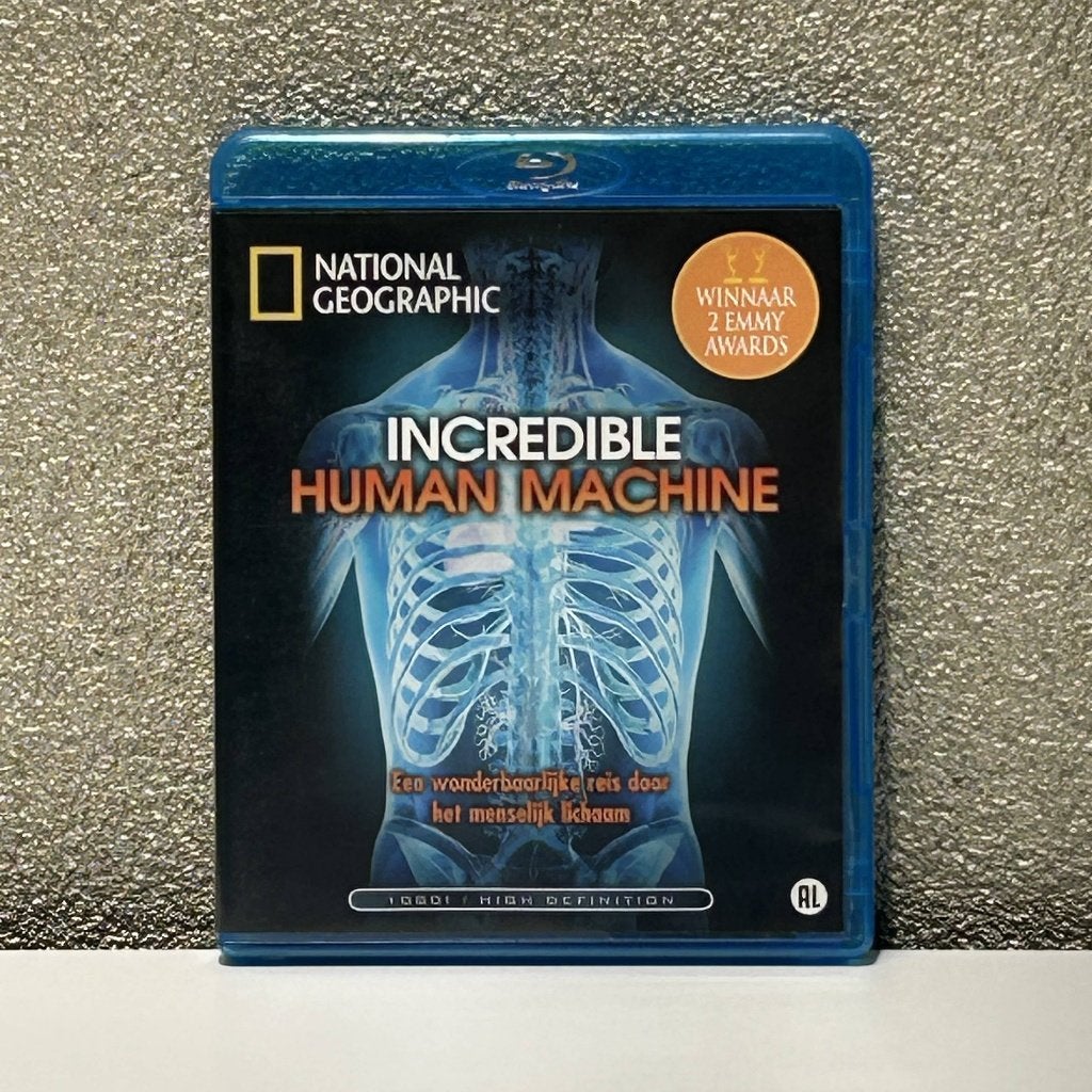 Blu-Ray HD "Incredeible Human Machine" / nieuw, Cd's en Dvd's, Documentaire, Engels, Alle leeftijden, Nederlands