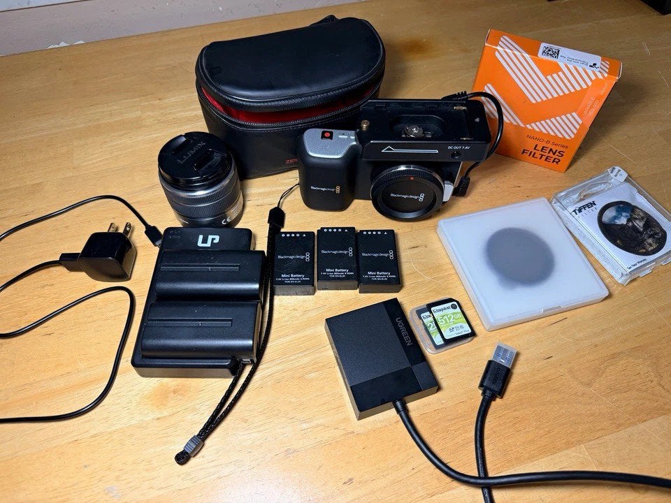 Black Magic Pocket Cinema Original BMPCC, Ophalen of Verzenden, Zo goed als nieuw, Overige Merken, Geen optische zoom
