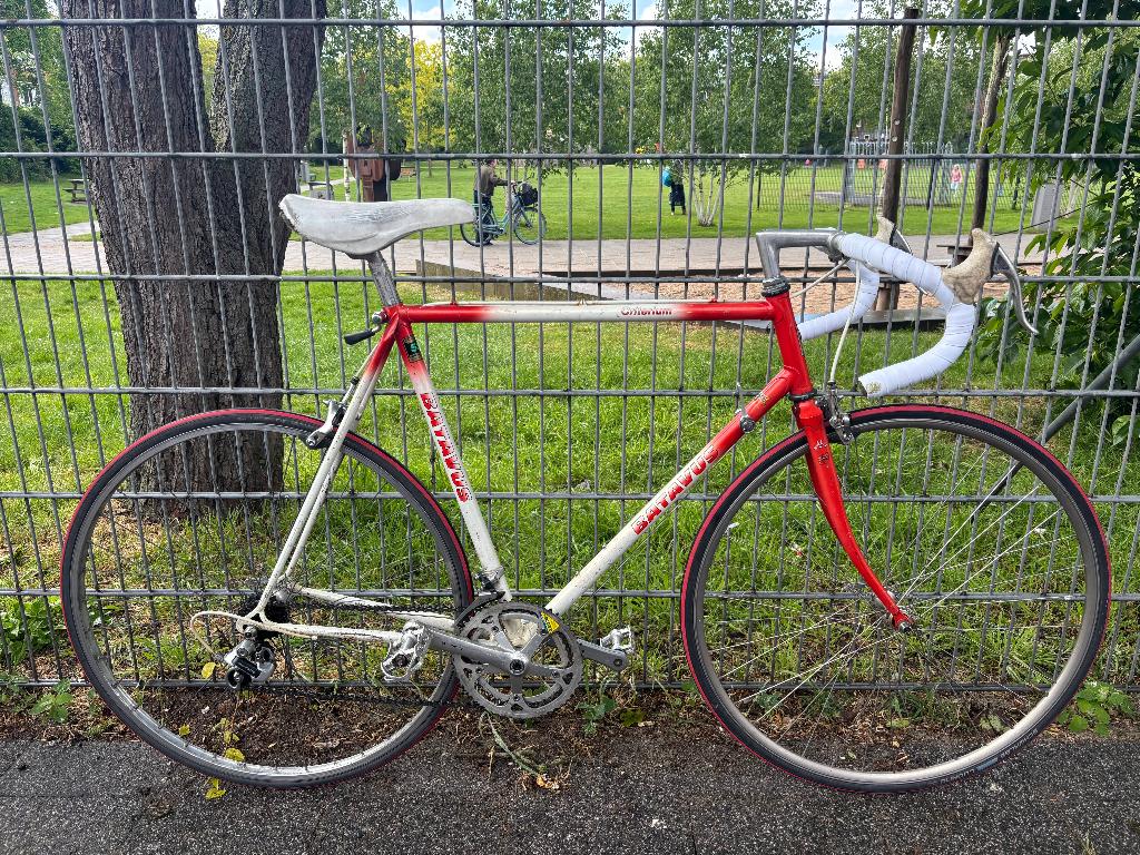Batavus Criterium Reynolds 531 Shimano 105 Vintage Racefiets, Fietsen en Brommers, Fietsen | Racefietsen, Ophalen, 28 inch, Gebruikt