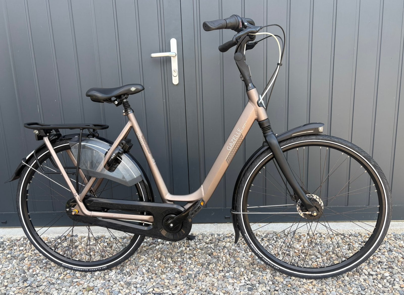 ZGAN Gazelle Grenoble c8 damesfiets h57 met garantie, Ophalen, ., Versnellingen, 56 cm of meer