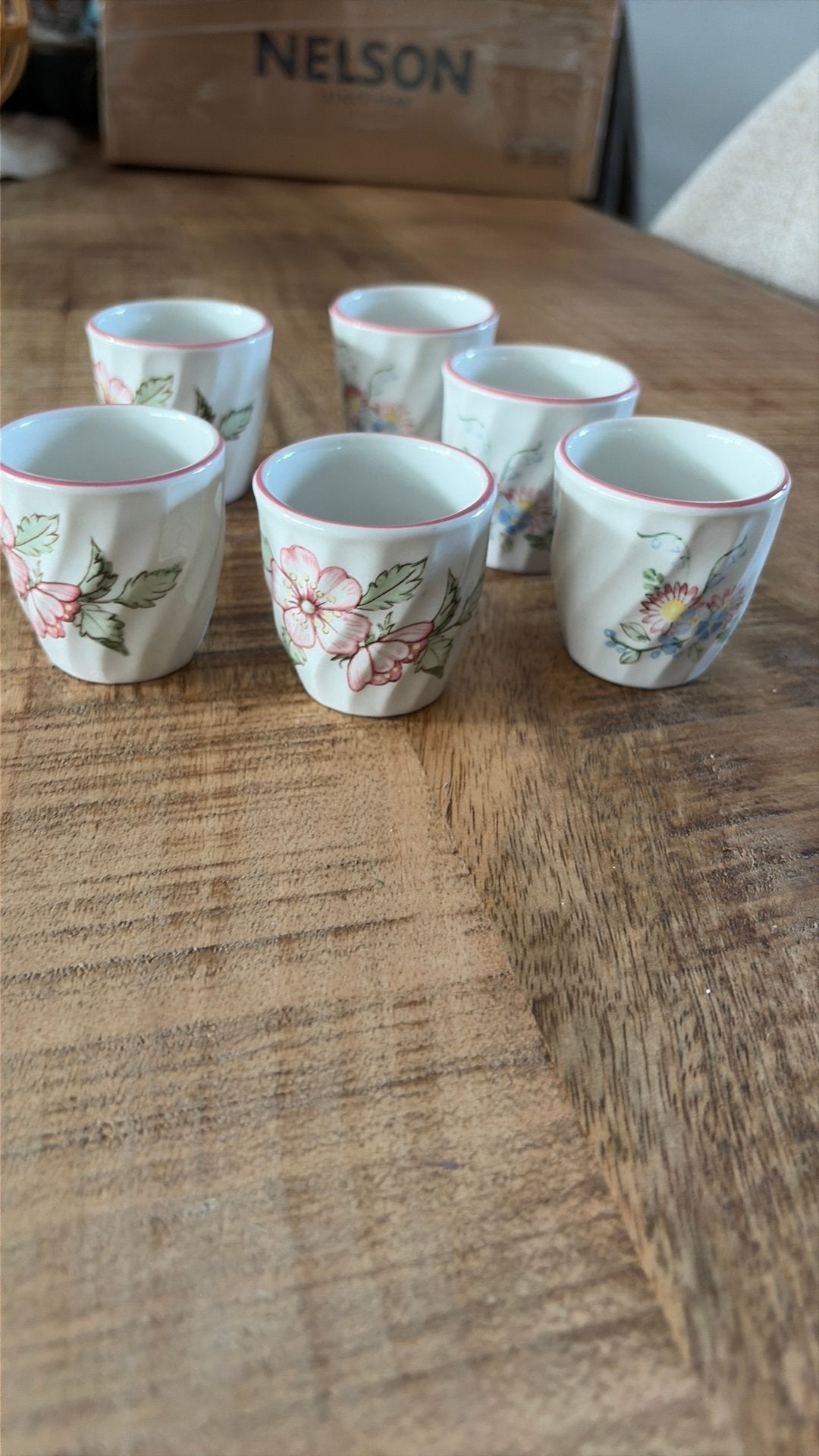 Wood&Sons eierdopjes, Huis en Inrichting, Overige merken, Overige typen, Ophalen of Verzenden, Zo goed als nieuw