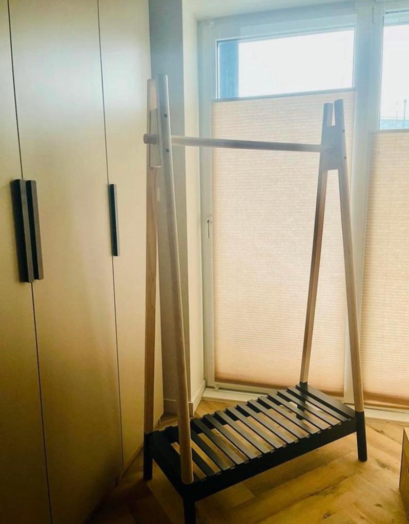 Kledingrek met schoenenrek, nieuw., Ophalen, Nieuw, Staande kapstok, 150 tot 200 cm