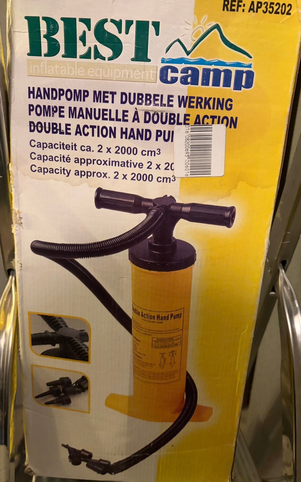 Handpomp, Ophalen, Zo goed als nieuw