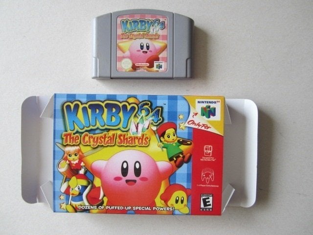 Kirby N64 Nintendo 64, Spelcomputers en Games, 1 speler, Ophalen of Verzenden, Zo goed als nieuw, Vanaf 3 jaar