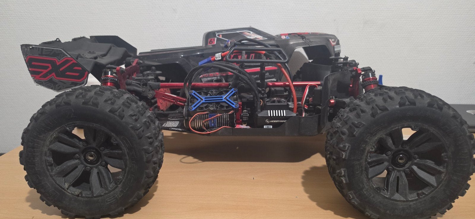arrma kraton 6s met hobbywing teruil of te koop, Gebruikt, Auto offroad, RTR (Ready to Run), Schaal 1:8