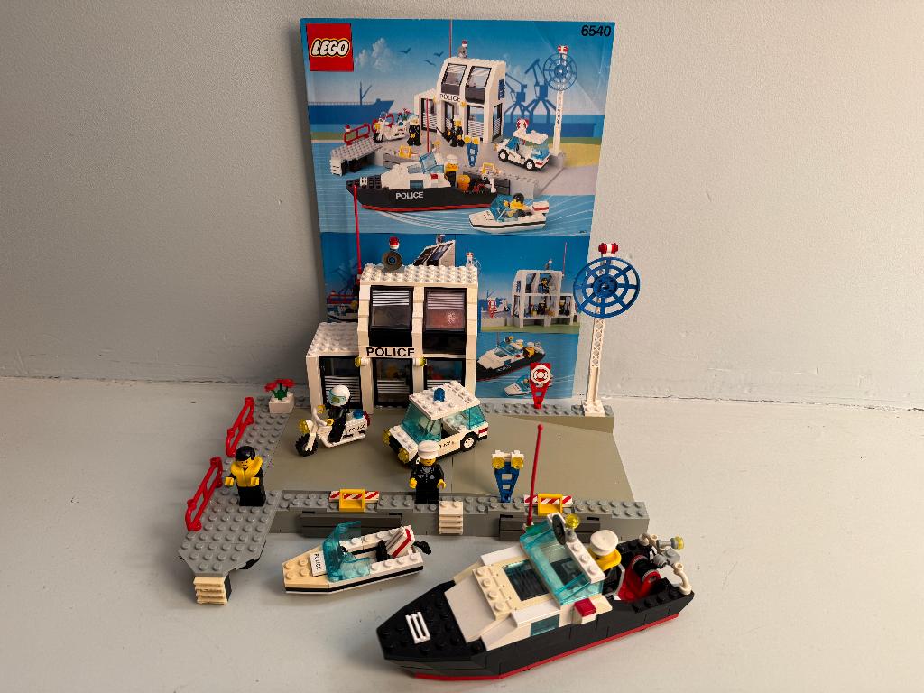 Vintage LEGO Waterpolitie set - 6540 (1991), Compleet, Gebruikt, Lego, Ophalen of Verzenden